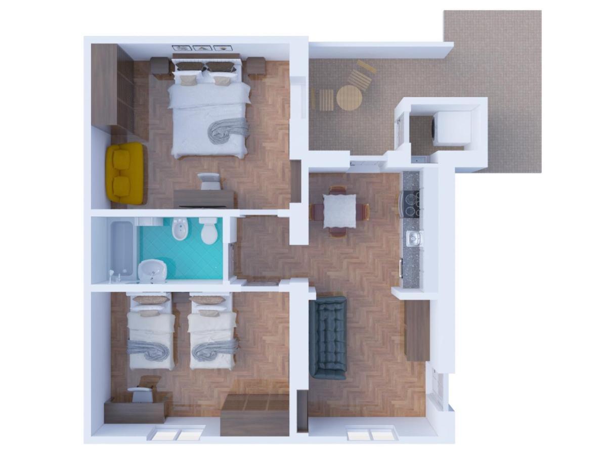 Datini Apartment Прато Екстер'єр фото